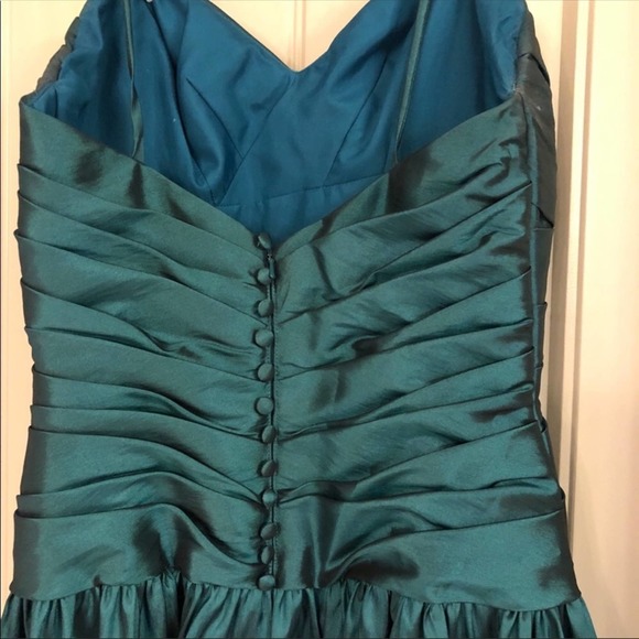 Wtoo Watters Bridesmaid Dress in Teal Size 4 - Picture 6 of 7